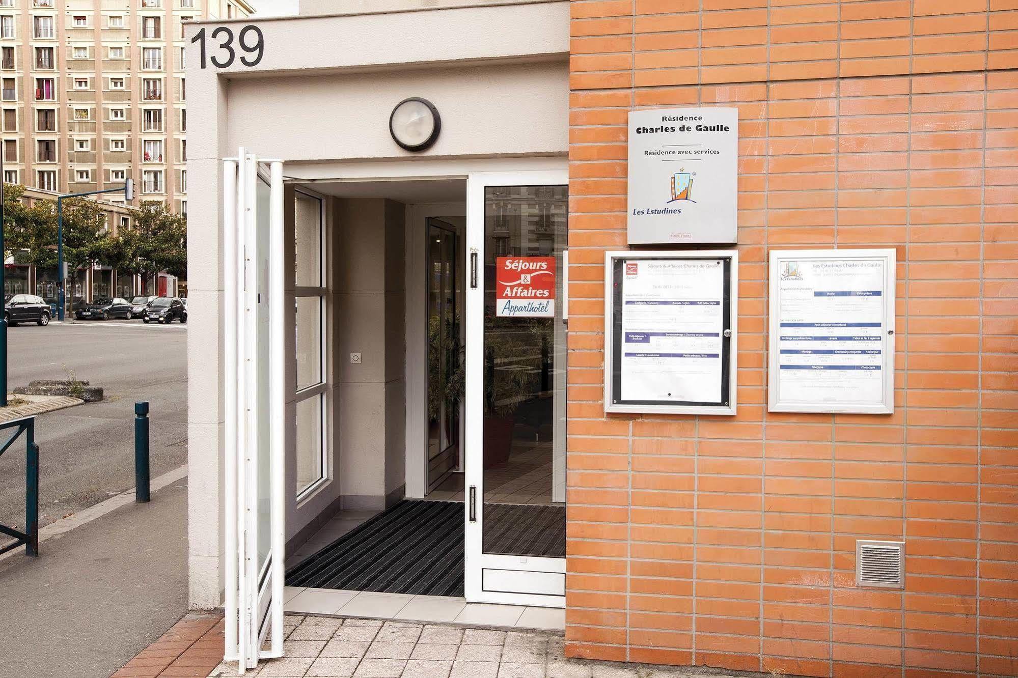 Séjours&Affaires Pantin Charles De Gaulle Esterno foto